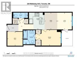 Bedroom - 407 225 Wellesley St, Toronto, ON M4X1X8 Photo 4