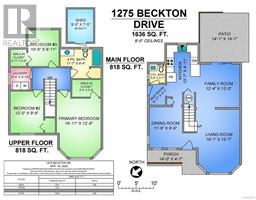 Primary Bedroom - 1275 Beckton Dr, Comox, BC V9M4G9 Photo 3