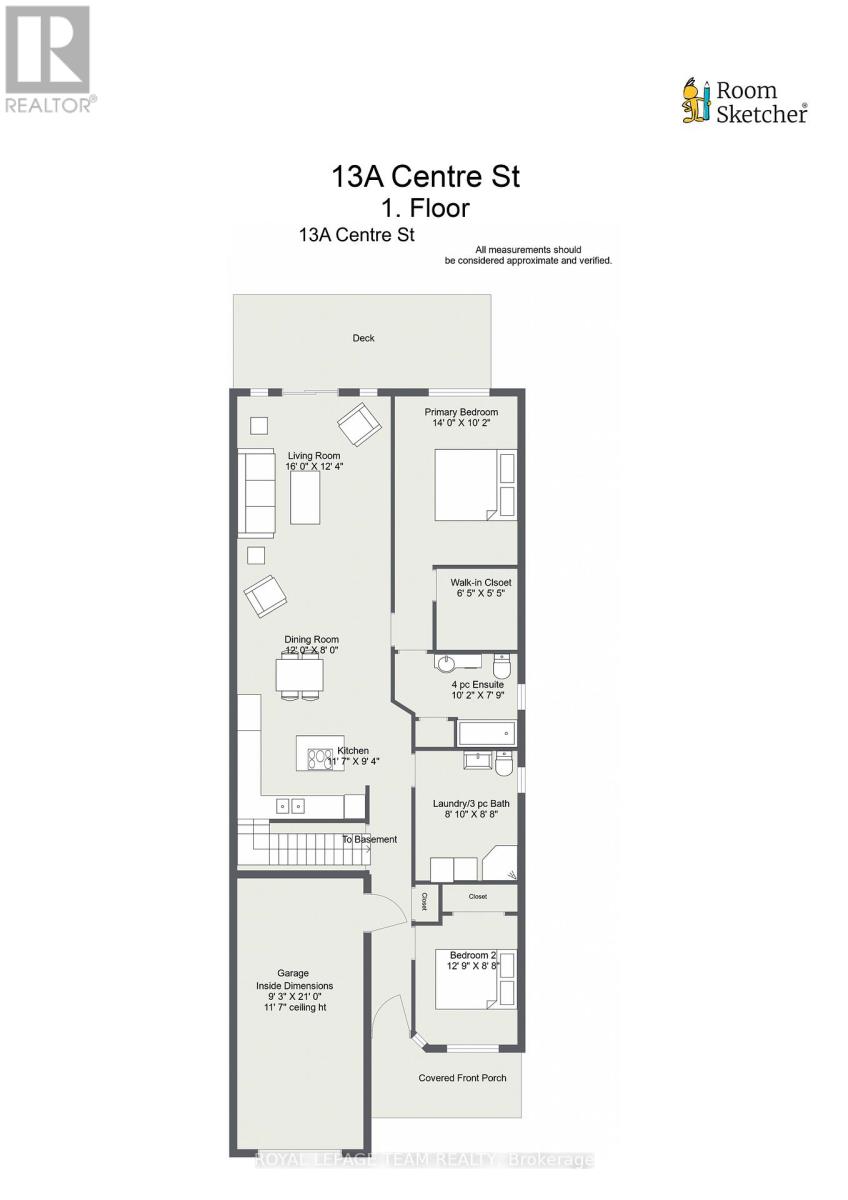 13 A Centre Street N