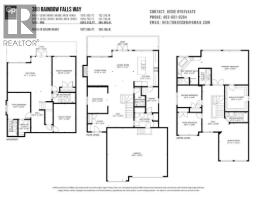 Kitchen - 308 Rainbow Falls Way, Chestermere, AB T1X1W5 Photo 3