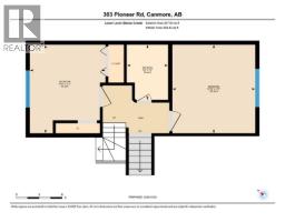 Bedroom - 303 Pioneer Road, Canmore, AB T1W1E8 Photo 5