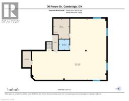 Recreation room - 36 Freure Drive, Cambridge, ON N1S0A2 Photo 4