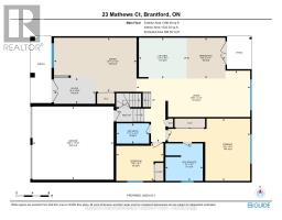 Bathroom - 23 Mathews Court, Brantford, ON N3T0A9 Photo 3