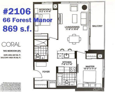 66 Forest Manor Rd 2106, Toronto, ON M2J0B7 Photo 1