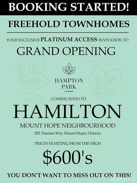 Freehold Towns In Hamilton From 600 S, Hamilton, ON L0R1W0 Photo 1