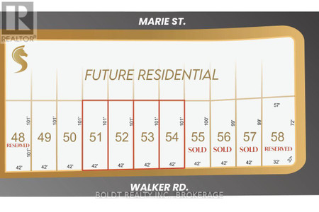 Lot 51 52 53 54 Walker Road